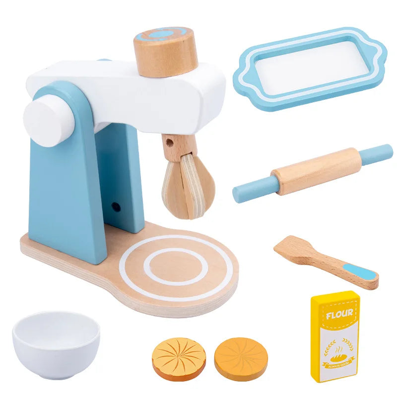 Houten Speelkeuken – Realistisch Keukentje van Hout met Koffiezetapparaat en Broodrooster 13