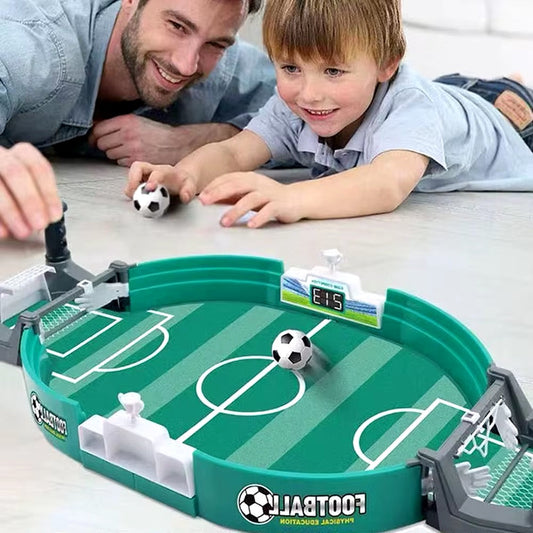 Mini Tafelvoetbalspel – Compact en Duurzaam ABS, Voor 2 Spelers – Verbeter Hand-Oogcoördinatie 1