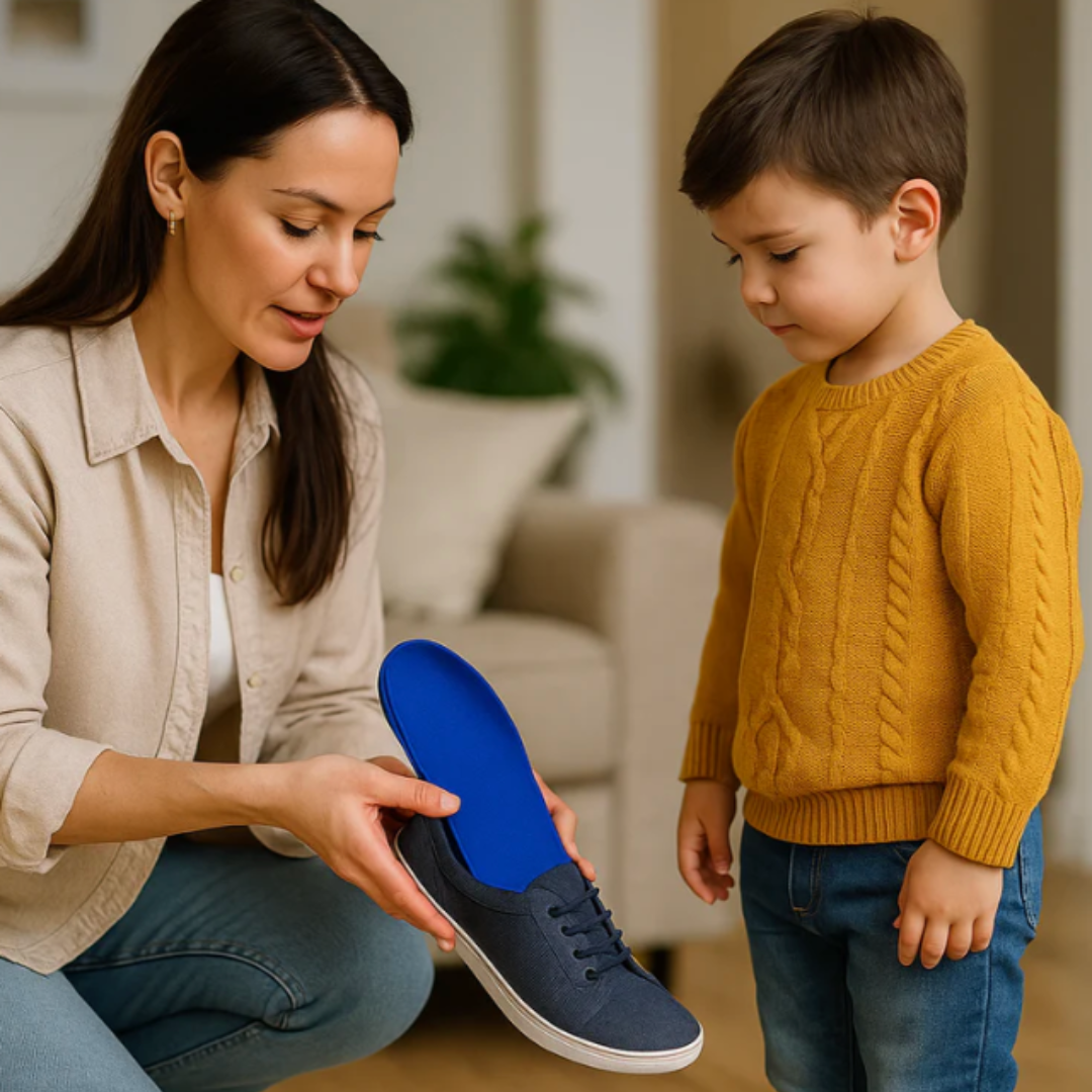 Inlegzolen – Comfortabel PU-schuim met Airtag-houder voor Kinderen en Ouderen – Veilig en Discreet 2