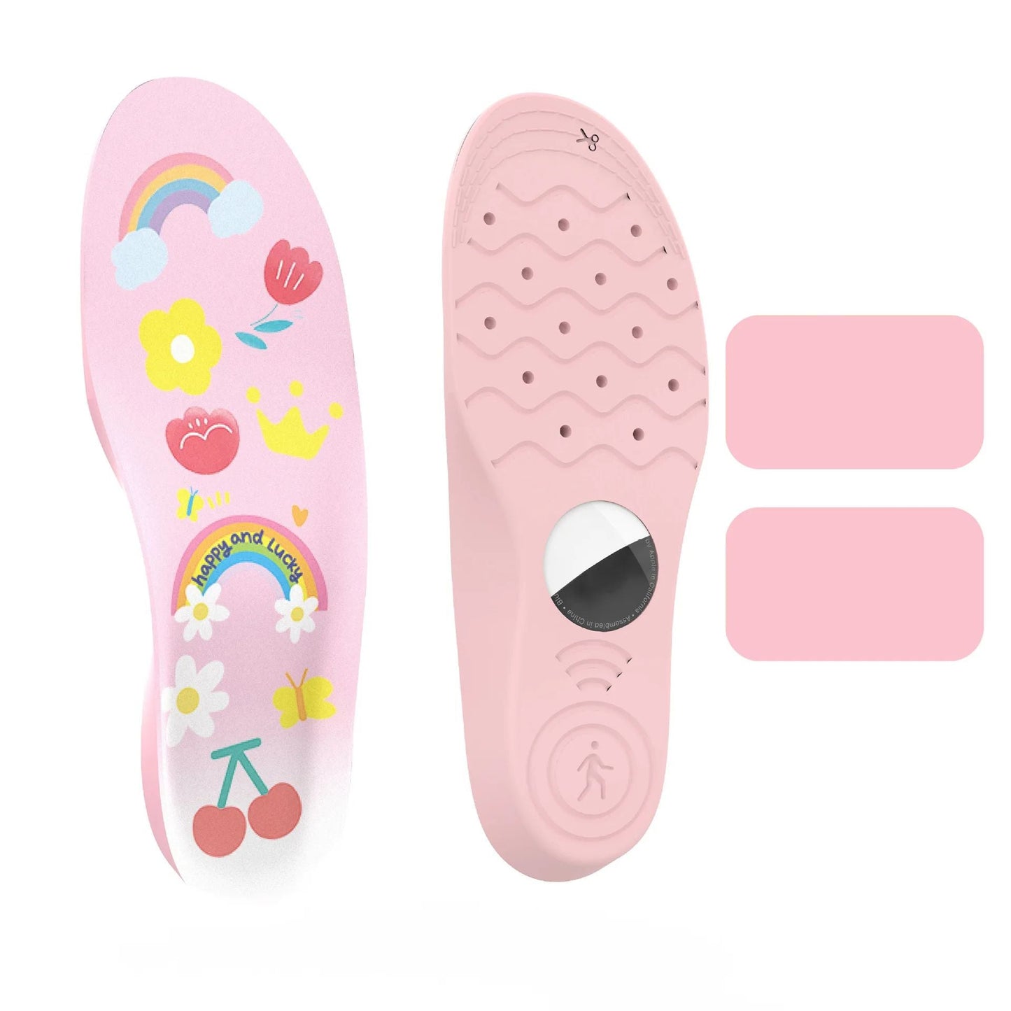 Inlegzolen – Comfortabel PU-schuim met Airtag-houder voor Kinderen en Ouderen – Veilig en Discreet 9