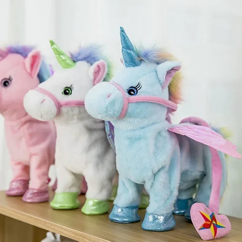Interactieve Knuffel Eenhoorn – Zingt en Beweegt, Zacht Pluche – Stimuleert Creativiteit en Beweging 3