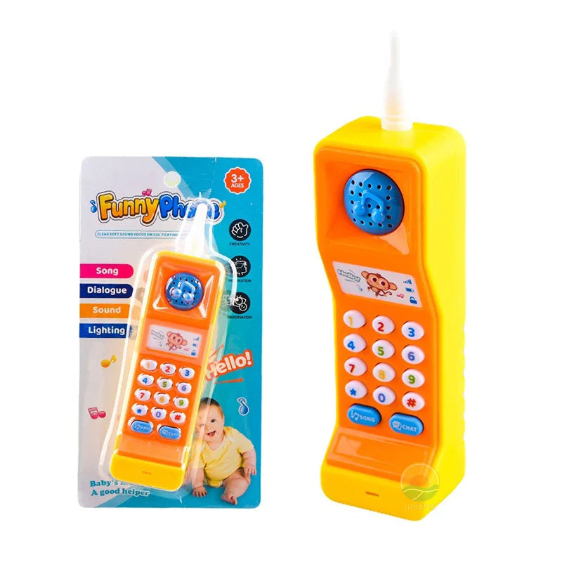 Interactieve Speeltelefoon – Muziek en Licht Ontdekken, Duurzaam en Kindvriendelijk 1