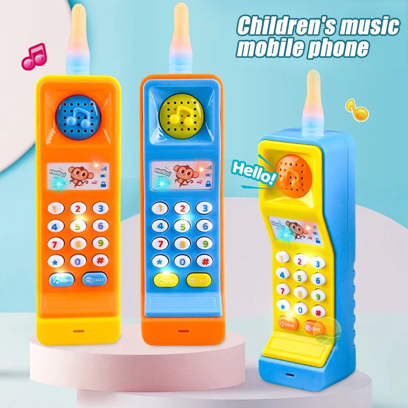 Interactieve Speeltelefoon – Muziek en Licht Ontdekken, Duurzaam en Kindvriendelijk 4