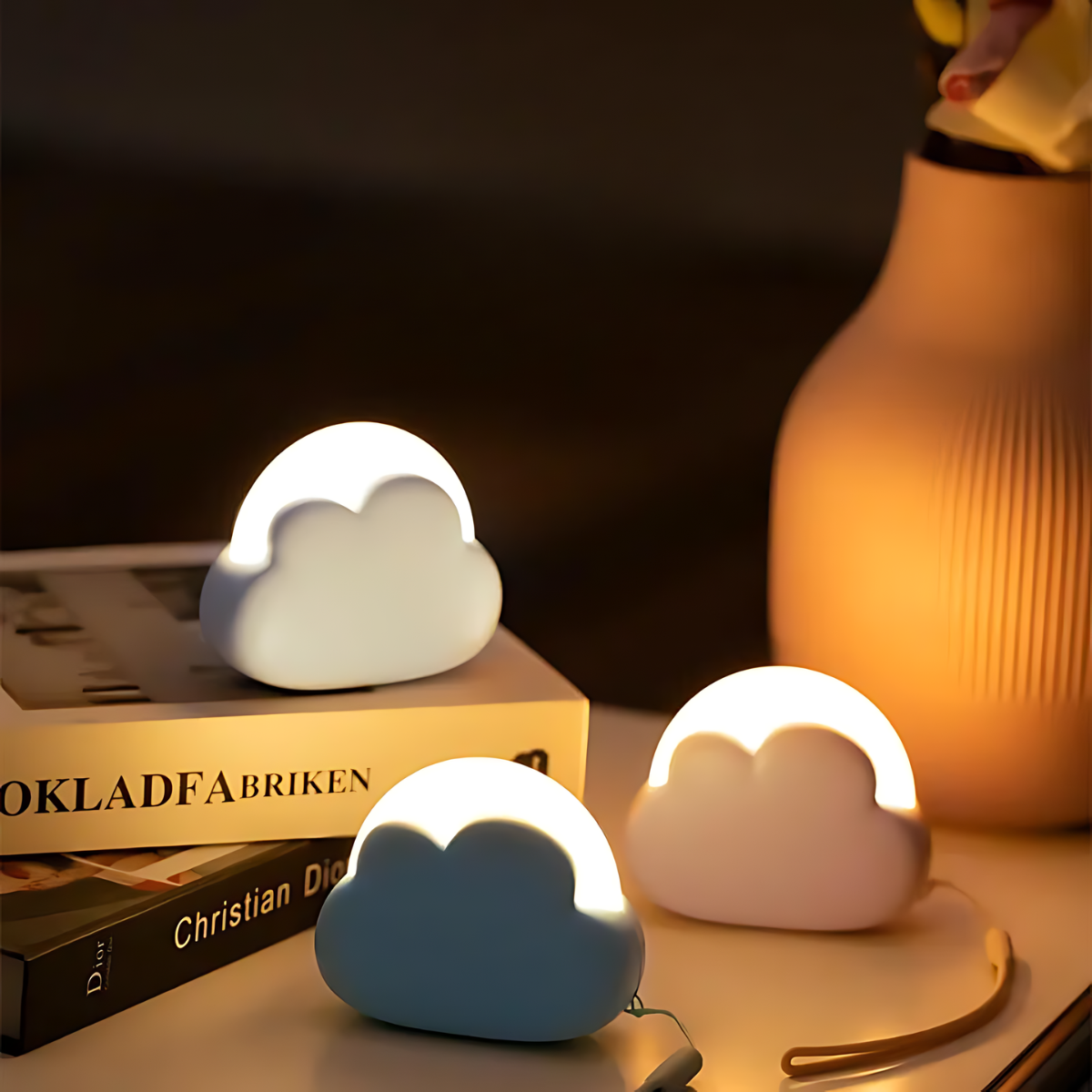 Nachtlampje Baby – Zacht LED Licht, Dimbaar en Oplaadbaar, BPA-vrij Siliconen – Voor Baby- en Kinderkamer 4