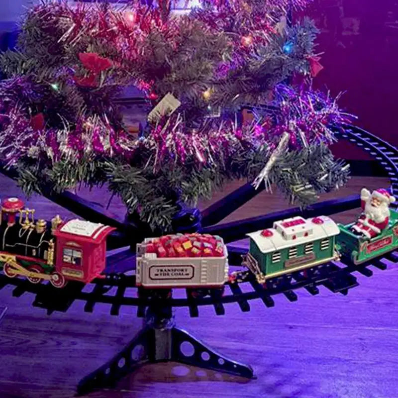 Kerstdecoratie – Houten Kersttrein voor Feestdagen, Duurzaam Ontwerp, 60 cm – Betoverend voor Elk Huis 3