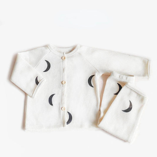 Kinder Pyjama – Ademend Katoen, Comfortabel Ontwerp – Ideaal voor Actieve Slaapjes 0