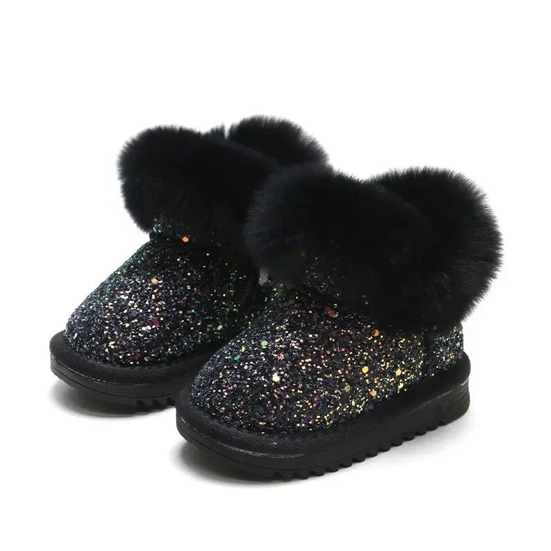 Kinder Winterschoenen – Warm en Comfortabel met Glitter Accenten – Duurzame Materialen voor Koude Dagen 3