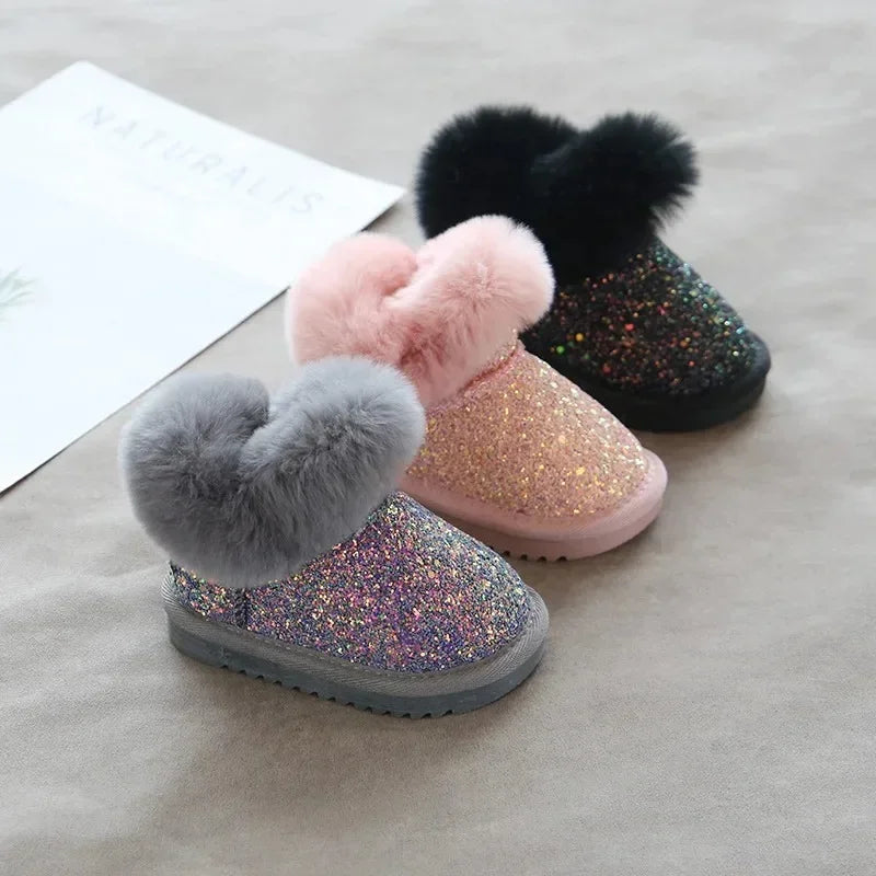 Kinder Winterschoenen – Warm en Comfortabel met Glitter Accenten – Duurzame Materialen voor Koude Dagen 5