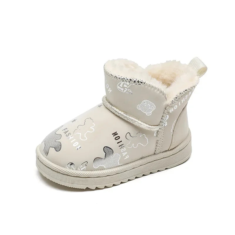 Kinderschoenen – Waterdichte Snowboots met Trendy Print – Ideaal voor Winteravonturen 0