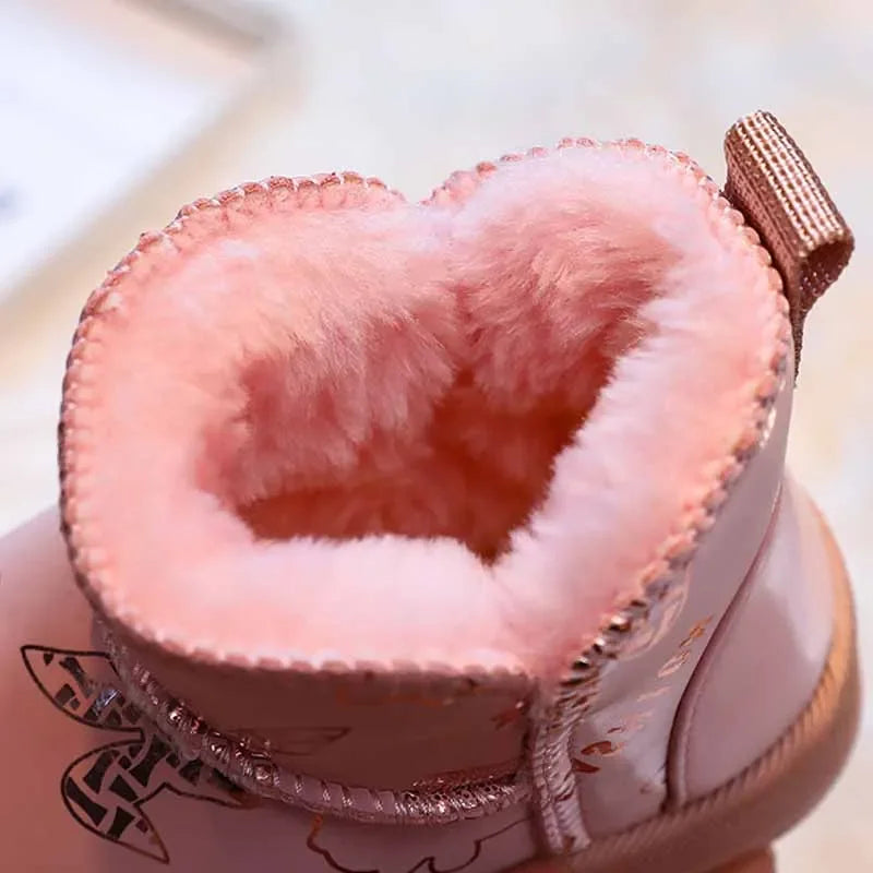 Kinderschoenen – Waterdichte Snowboots met Trendy Print – Ideaal voor Winteravonturen 3