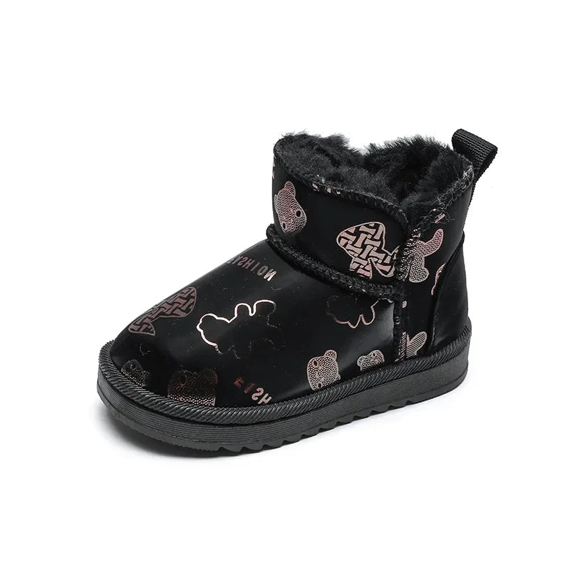 Kinderschoenen – Waterdichte Snowboots met Trendy Print – Ideaal voor Winteravonturen 5