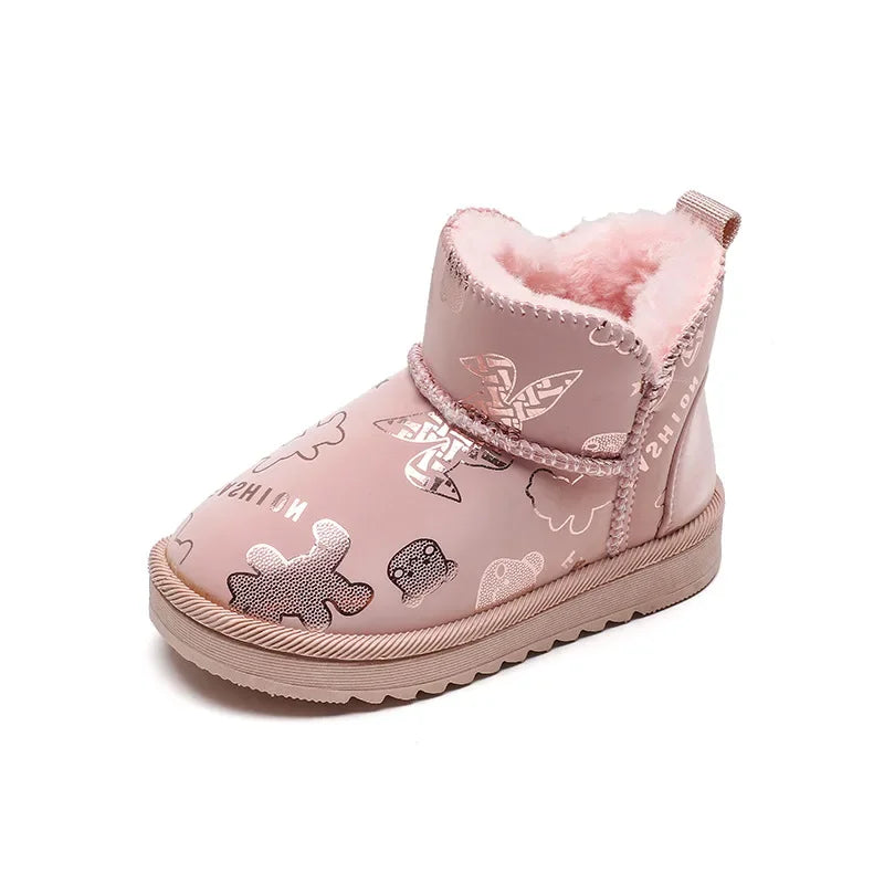 Kinderschoenen – Waterdichte Snowboots met Trendy Print – Ideaal voor Winteravonturen 6