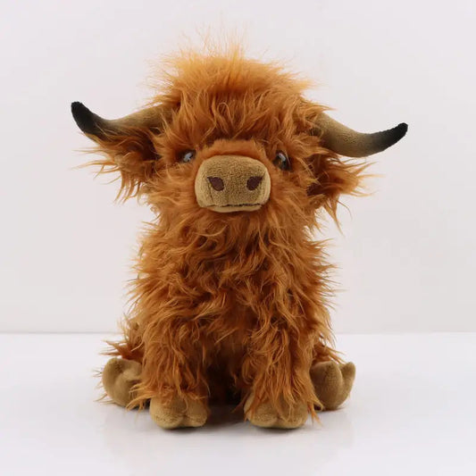 Knuffeldier Koe – Luxe Zacht Pluche, Realistisch Ontwerp – Perfect voor Dierenliefhebbers 0