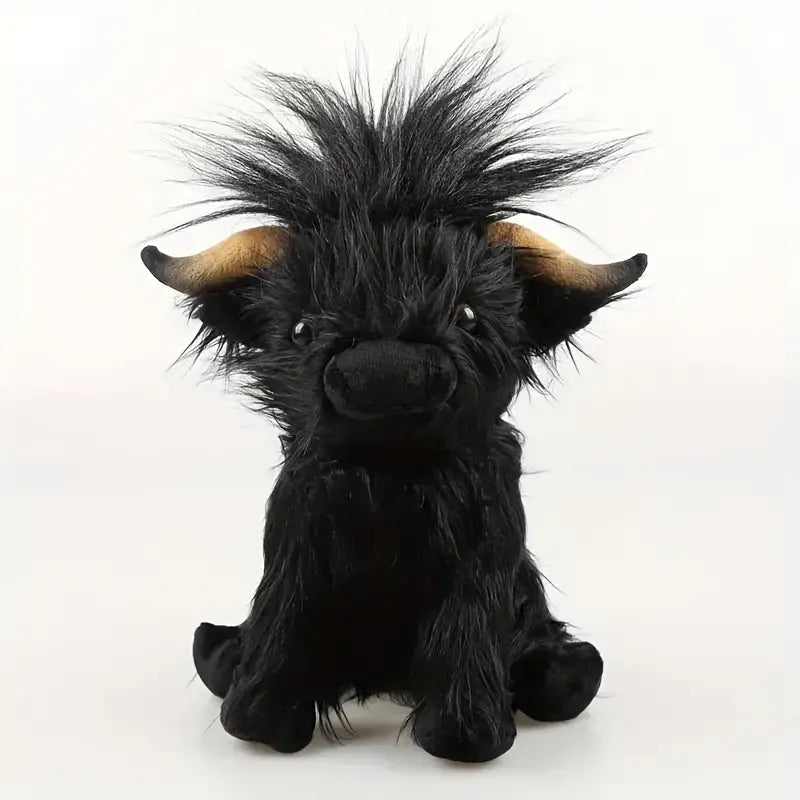 Knuffeldier Koe – Luxe Zacht Pluche, Realistisch Ontwerp – Perfect voor Dierenliefhebbers 2