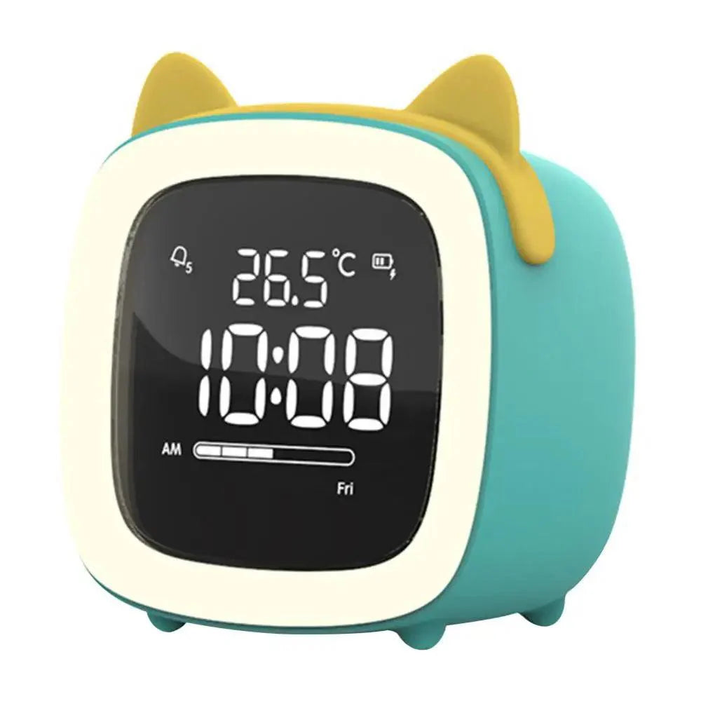 LED Wekkerlamp – Schattig Konijnontwerp met Oplaadbare Batterij en Nachtlampfunctie – Ideaal voor Kinderen 19