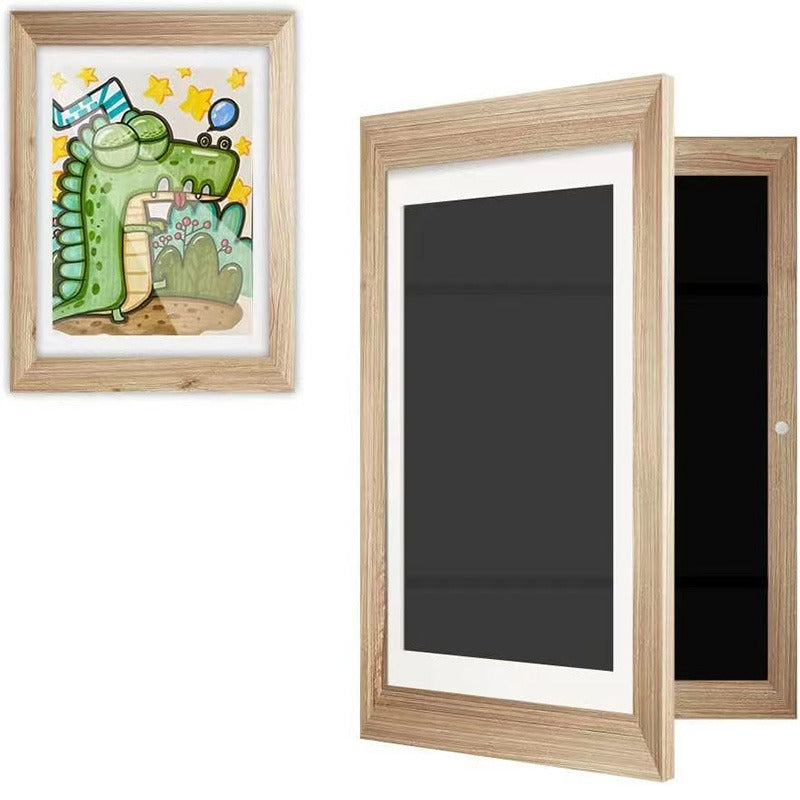 Magnetisch Kunstlijst – Houten Frame voor Creatieve Kunstwerken – Eenvoudig Wisselen en Bewaren 4
