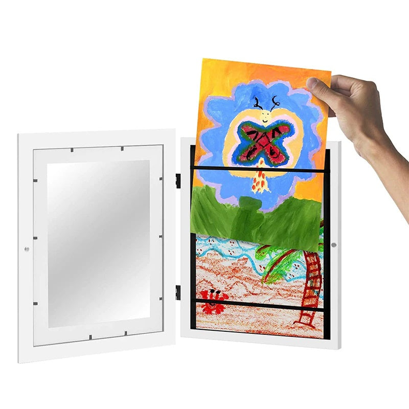 Magnetisch Kunstlijst – Houten Frame voor Creatieve Kunstwerken – Eenvoudig Wisselen en Bewaren 5