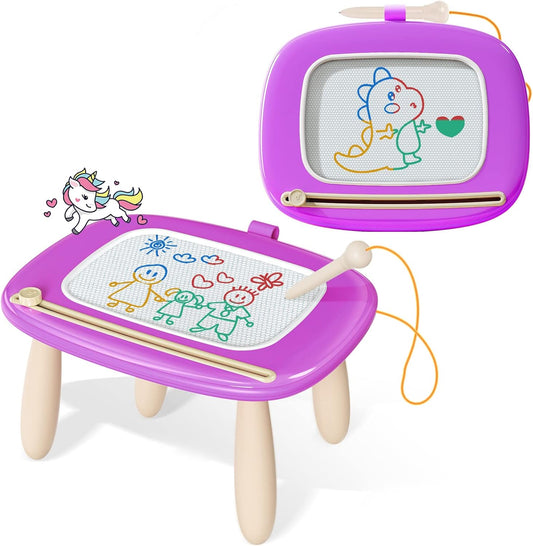 Magnetisch Tekenbord – Educatief Kladblok van Veilig ABS – Creatieve Speelervaring voor Kinderen 11