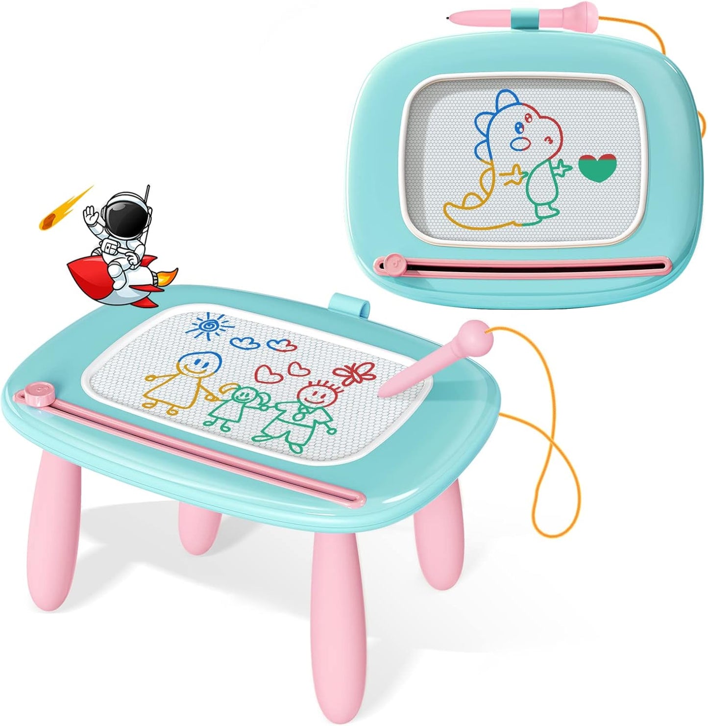 Magnetisch Tekenbord – Educatief Kladblok van Veilig ABS – Creatieve Speelervaring voor Kinderen 12