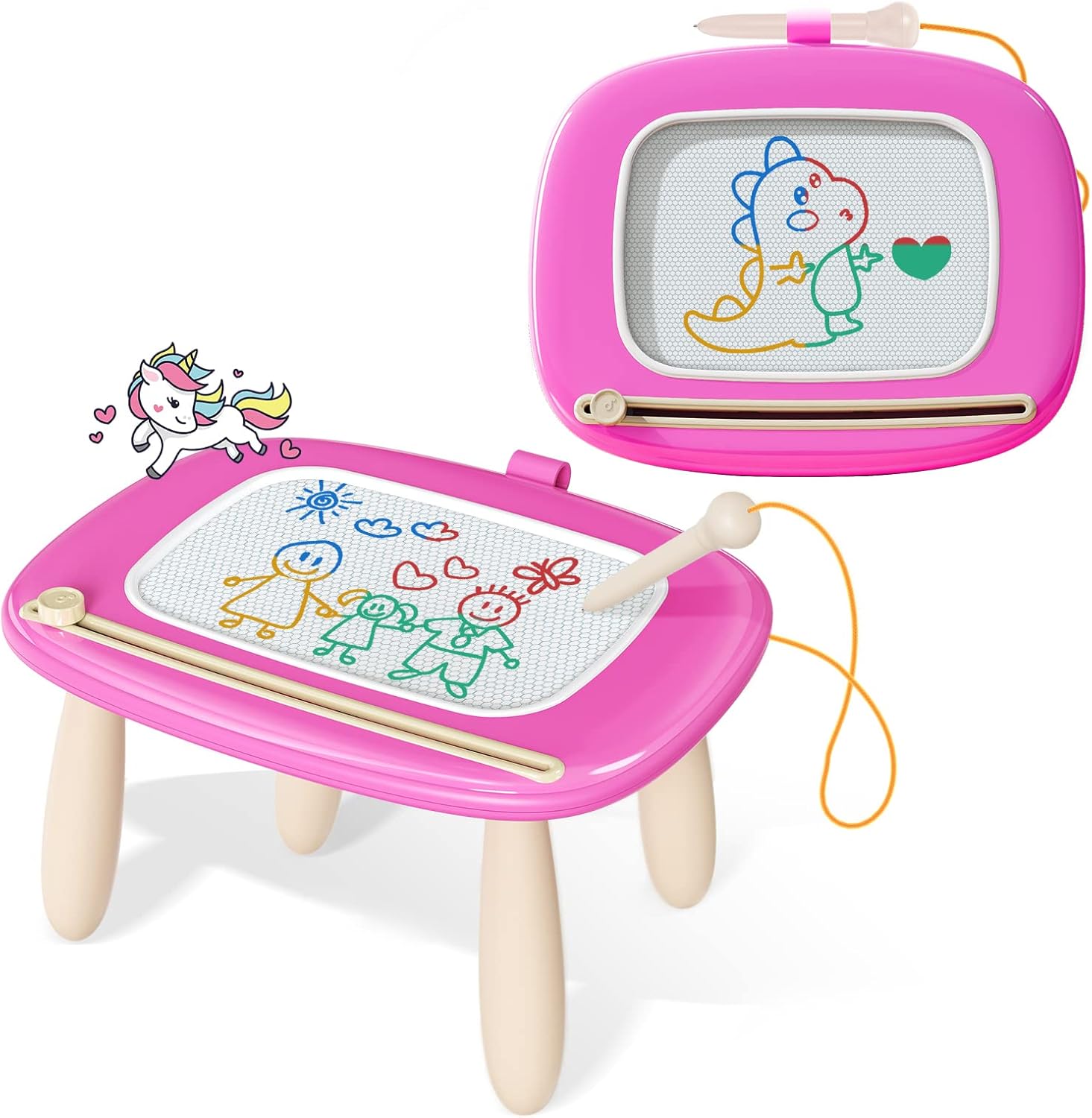 Magnetisch Tekenbord – Educatief Kladblok van Veilig ABS – Creatieve Speelervaring voor Kinderen 13