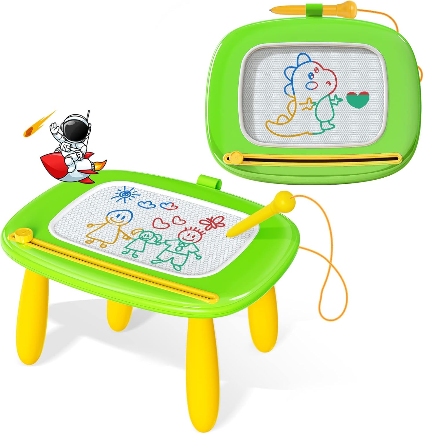 Magnetisch Tekenbord – Educatief Kladblok van Veilig ABS – Creatieve Speelervaring voor Kinderen 9