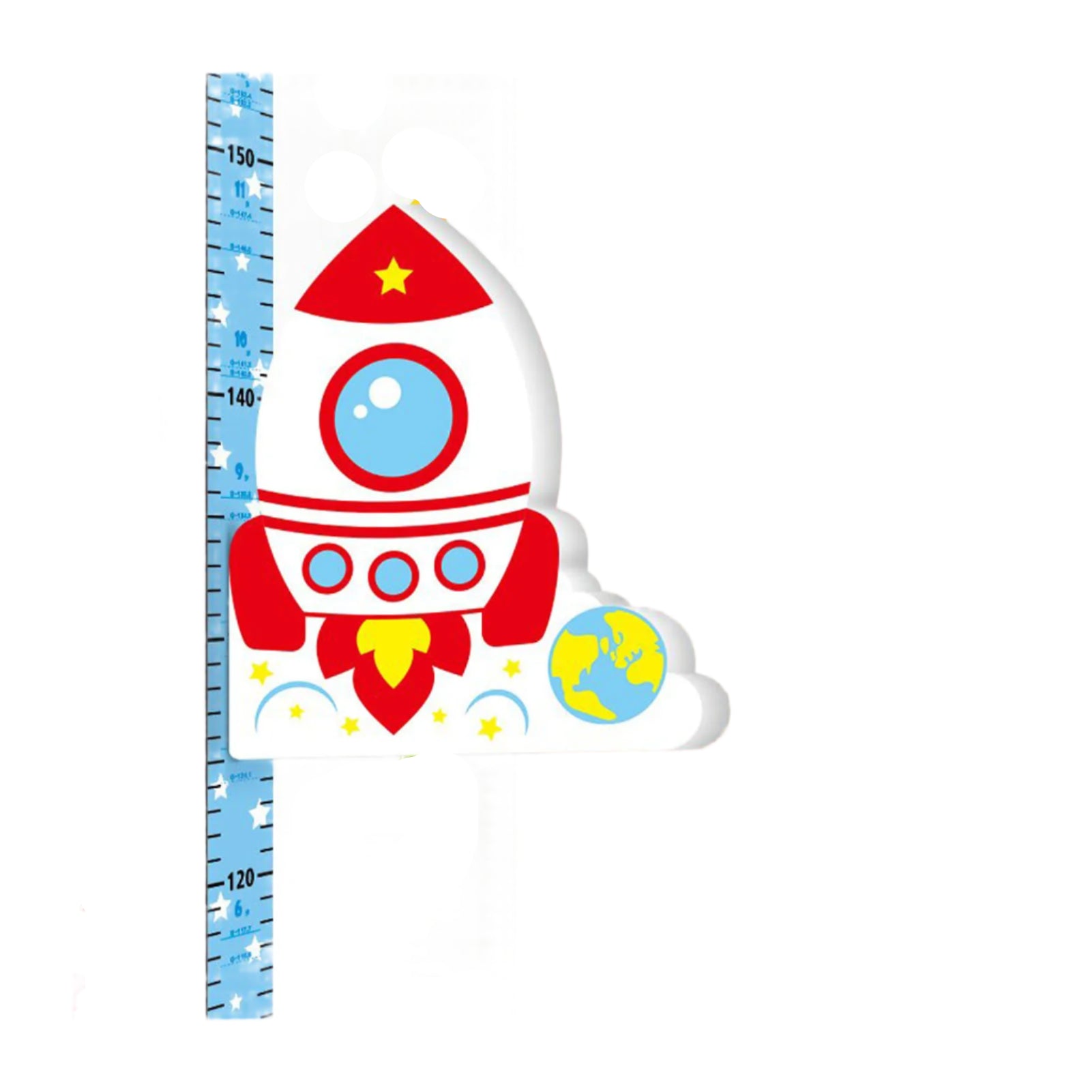 Magnetische Meetlat – Speelse Groeimeter met Dierfiguren en Verplaatsbare Stickers 4
