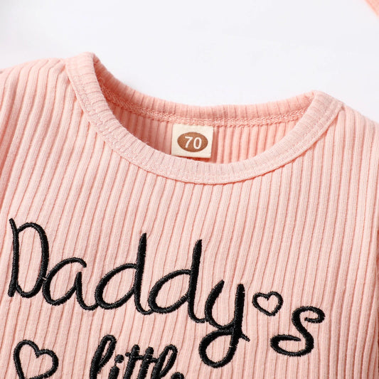 Meisjes Romper en Broek – Zachte Katoenen Stof, Perfect voor Pasgeborenen 2