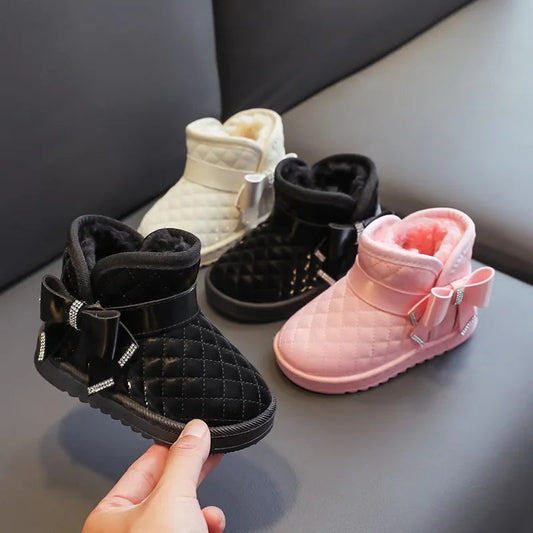 Meisjes Snowboots – Antislipzool, Waterafstotend Bovenwerk, Warme Voering – Perfect voor Winterse Avonturen 1
