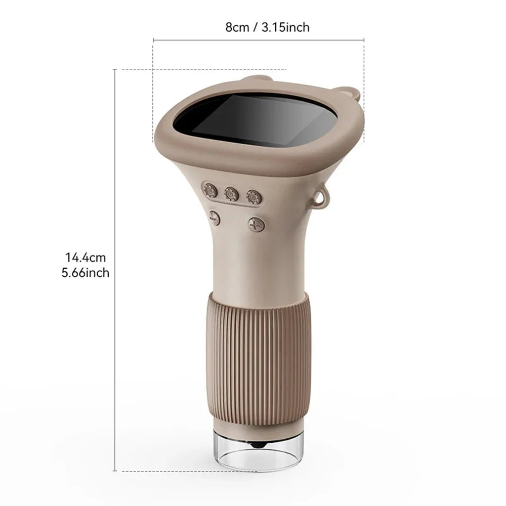 Microscoop – 1000x Vergroting, Ingebouwde Camera en Verstelbare LED-Verlichting – Ideaal voor Onderzoek 4