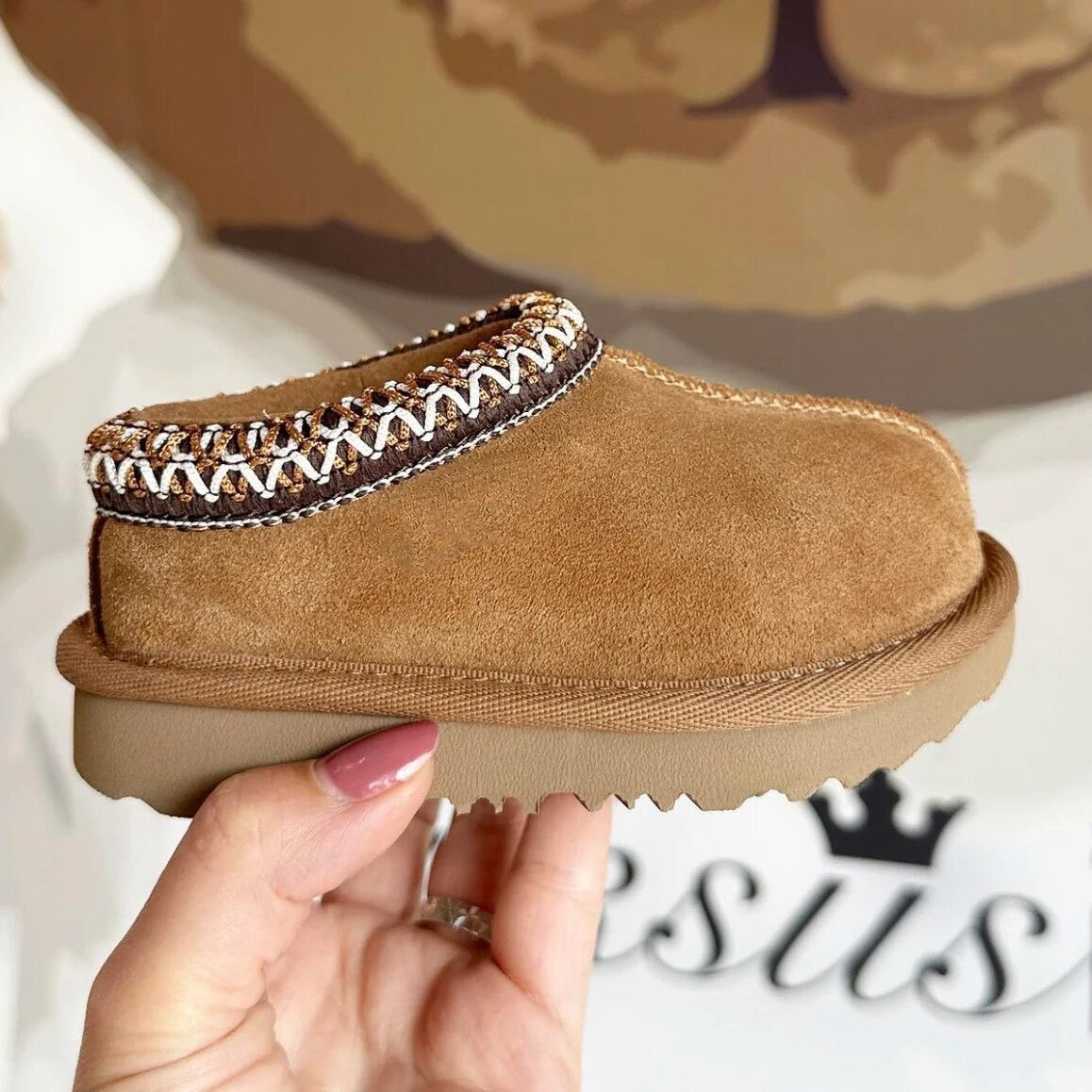 Mini Boots – Zacht Suède, Robuuste Zool, Ideaal voor Actieve Kinderen 2