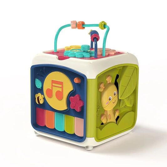 Montessori Speelkubus – Interactieve Motoriek en Zintuigen Stimulatie – Duurzaam en Veilig Ontwerp 0
