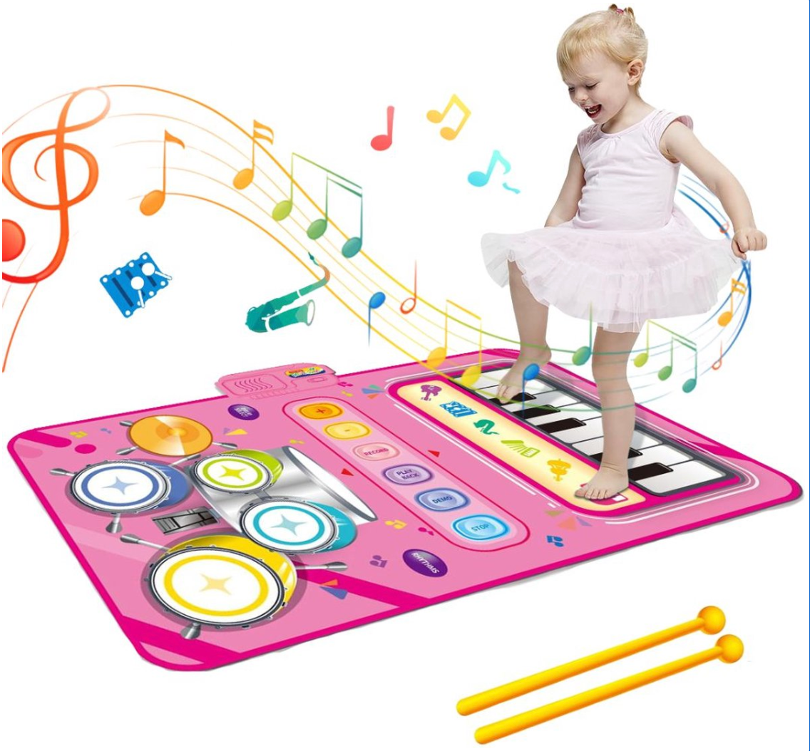 Muziek Speelmat – Interactieve Mat met Vijf Instrumenten, Duurzaam en Veilig – Stimuleert Creativiteit 6