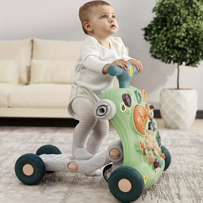Muzikale Loopwagen – Educatief Speelgoed met Anti-Kantel Ontwerp en Interactieve Geluiden 7