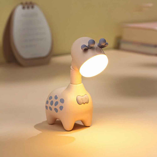 Nachtlampje Babykamer – Zacht Siliconen Giraffe Ontwerp, USB Oplaadbaar, Warm Licht 0