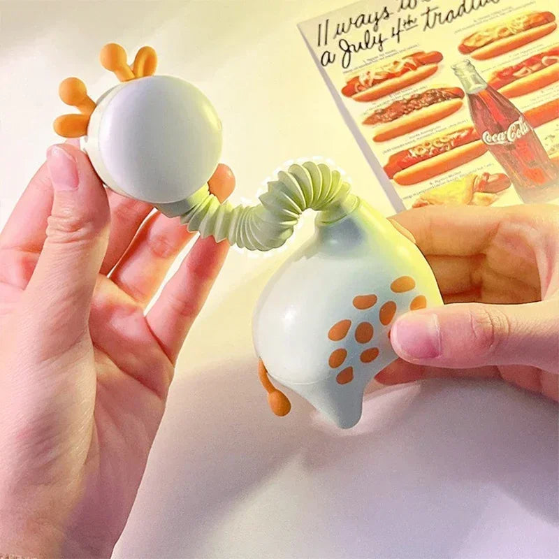 Nachtlampje Babykamer – Zacht Siliconen Giraffe Ontwerp, USB Oplaadbaar, Warm Licht 6
