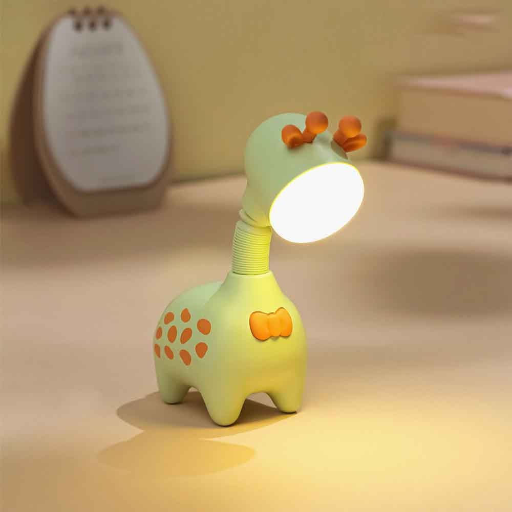 Nachtlampje Babykamer – Zacht Siliconen Giraffe Ontwerp, USB Oplaadbaar, Warm Licht 8