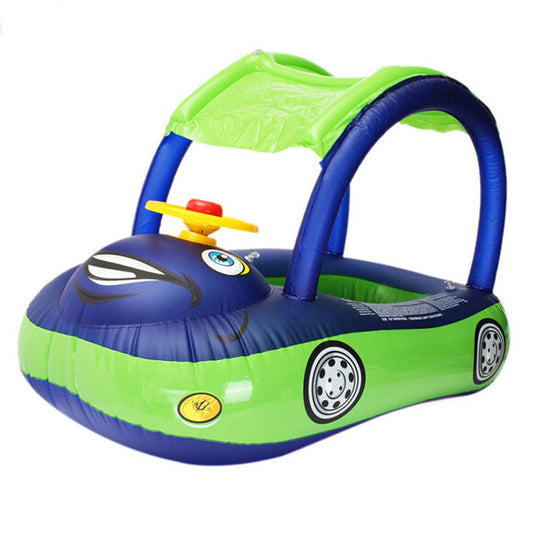Opblaasbare Boot – Duurzaam Ontwerp met Zonnescherm, Veilig en Comfortabel voor Kinderen 0