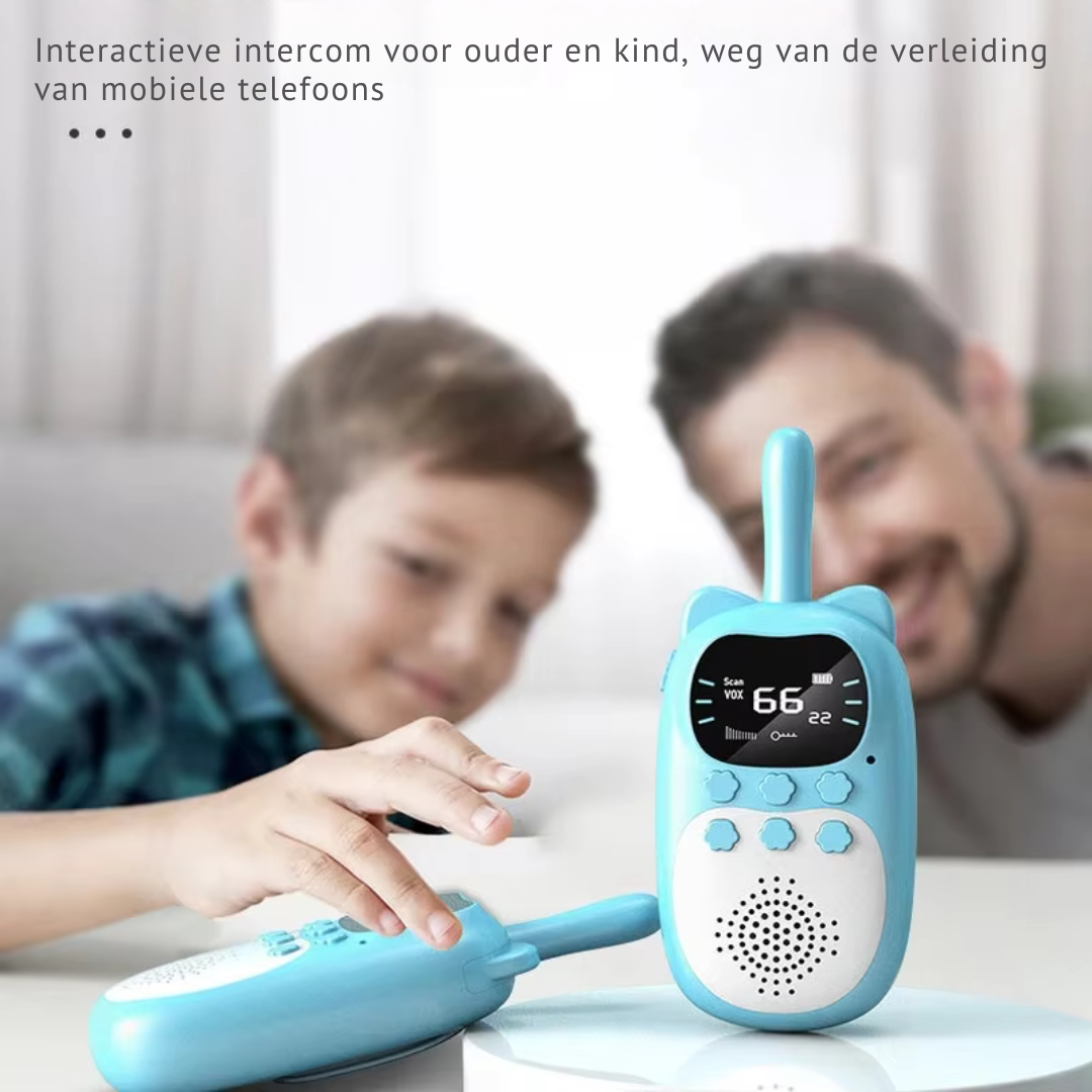 Oplaadbare Walkie Talkies – Bereik tot 3 km, Robuust en Gebruiksvriendelijk – Perfect voor Kinderen 5