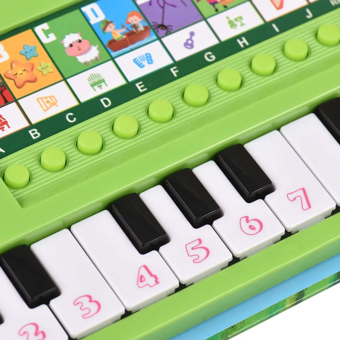 Piano Boek – Educatieve Muzikale Ontdekkingsreis voor Kinderen – Stimuleert Creativiteit en Motoriek 2