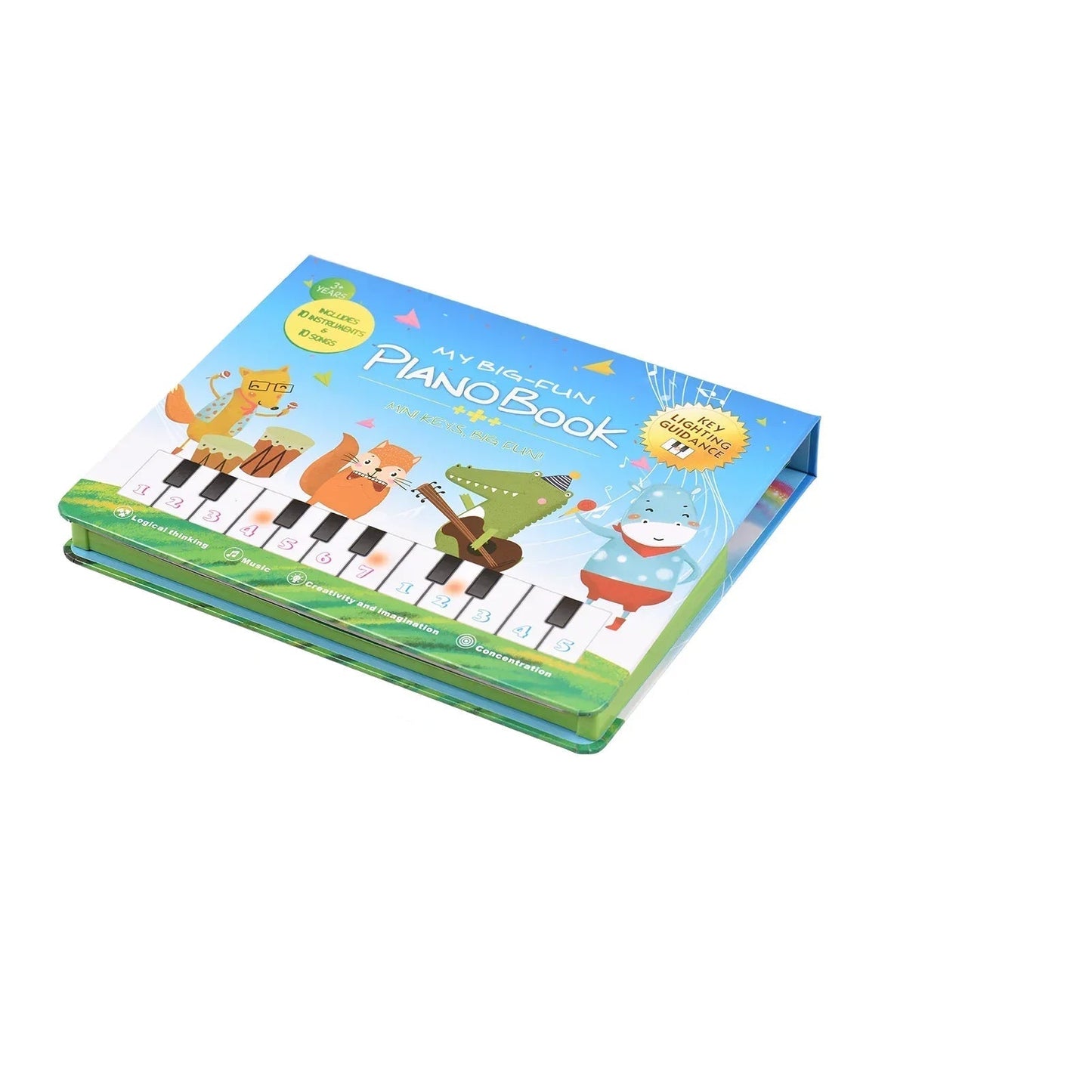 Piano Boek – Educatieve Muzikale Ontdekkingsreis voor Kinderen – Stimuleert Creativiteit en Motoriek 5