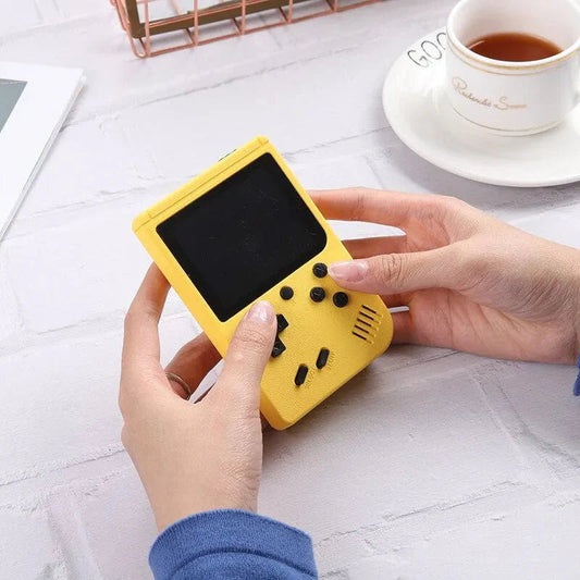 Retro Spelconsole – Meer dan 400 Klassieke Spellen, 3 Inch Scherm, Gebruiksvriendelijk – Perfect voor Gezinsplezier 0