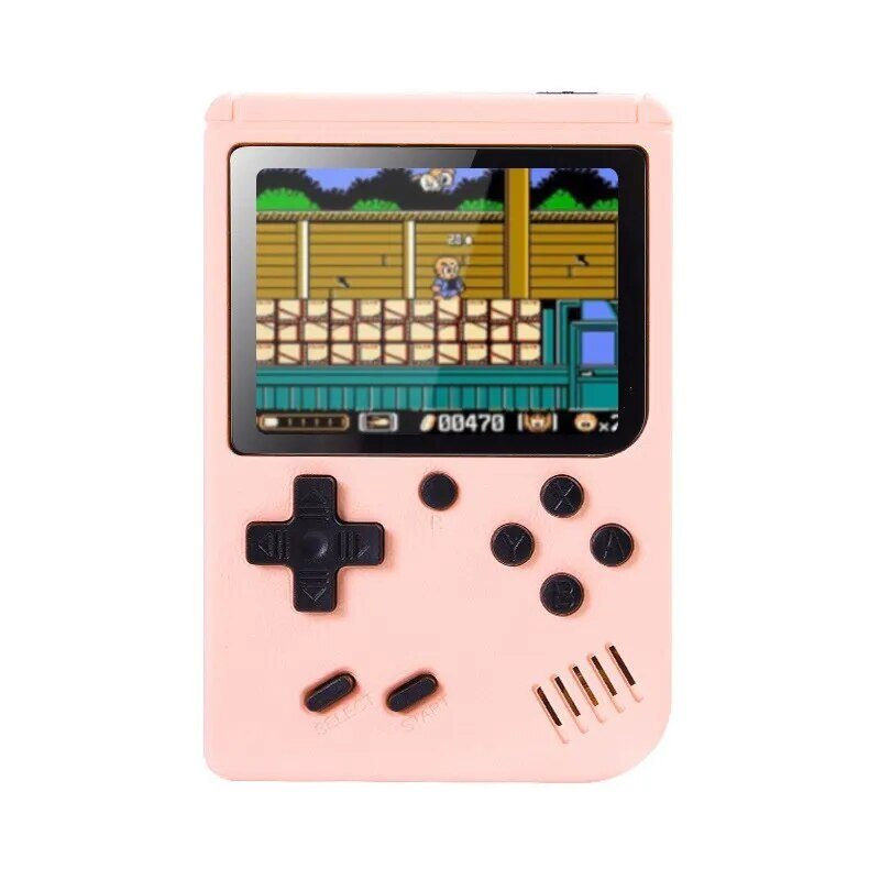 Retro Spelconsole – Meer dan 400 Klassieke Spellen, 3 Inch Scherm, Gebruiksvriendelijk – Perfect voor Gezinsplezier 3