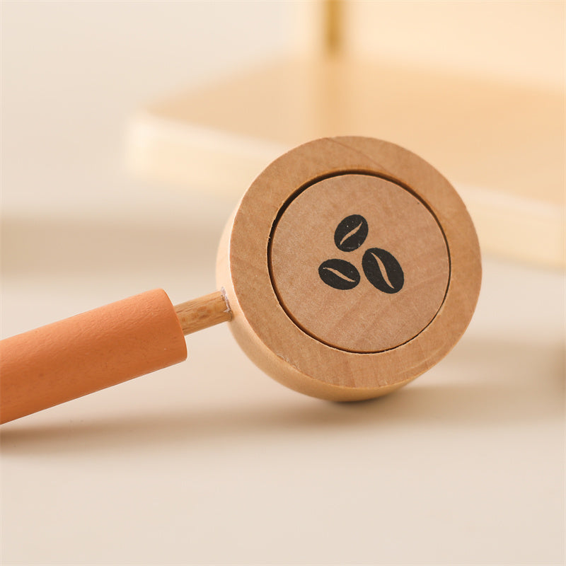 Koffieapparaat Speelgoed – Educatief Houten Rollenspel, Inclusief Accessoires – Voor Kinderen Vanaf 1 Jaar-5