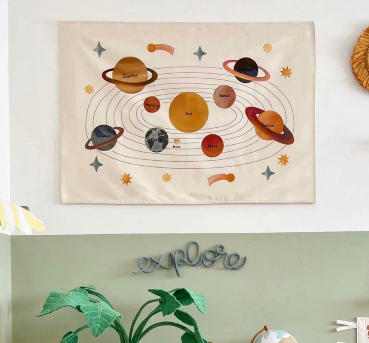 Peuters Fabric Posters – Zacht Biologisch Katoen, Educatieve Motieven voor Creatieve Ruimtes 3