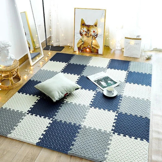 Speelmat Baby – Dikke Schokabsorberende Foam, Veilig en Comfortabel – 12-delige Set voor Speelruimte 0