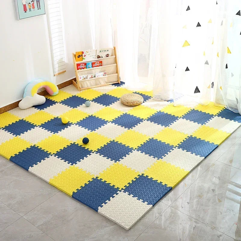 Speelmat Baby – Dikke Schokabsorberende Foam, Veilig en Comfortabel – 12-delige Set voor Speelruimte 7