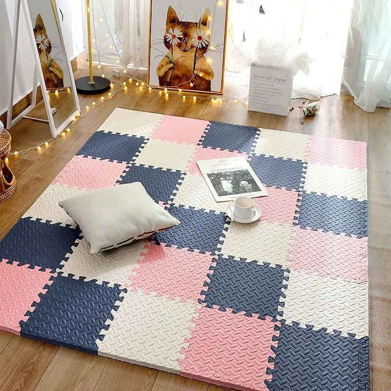 Speelmat Baby – Dikke Schokabsorberende Foam, Veilig en Comfortabel – 12-delige Set voor Speelruimte 9