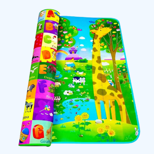 Speelmat Foam – Dubbelzijdig Waterdicht, Antislip Schuimvloer met Educatieve Activiteiten voor Baby's 1