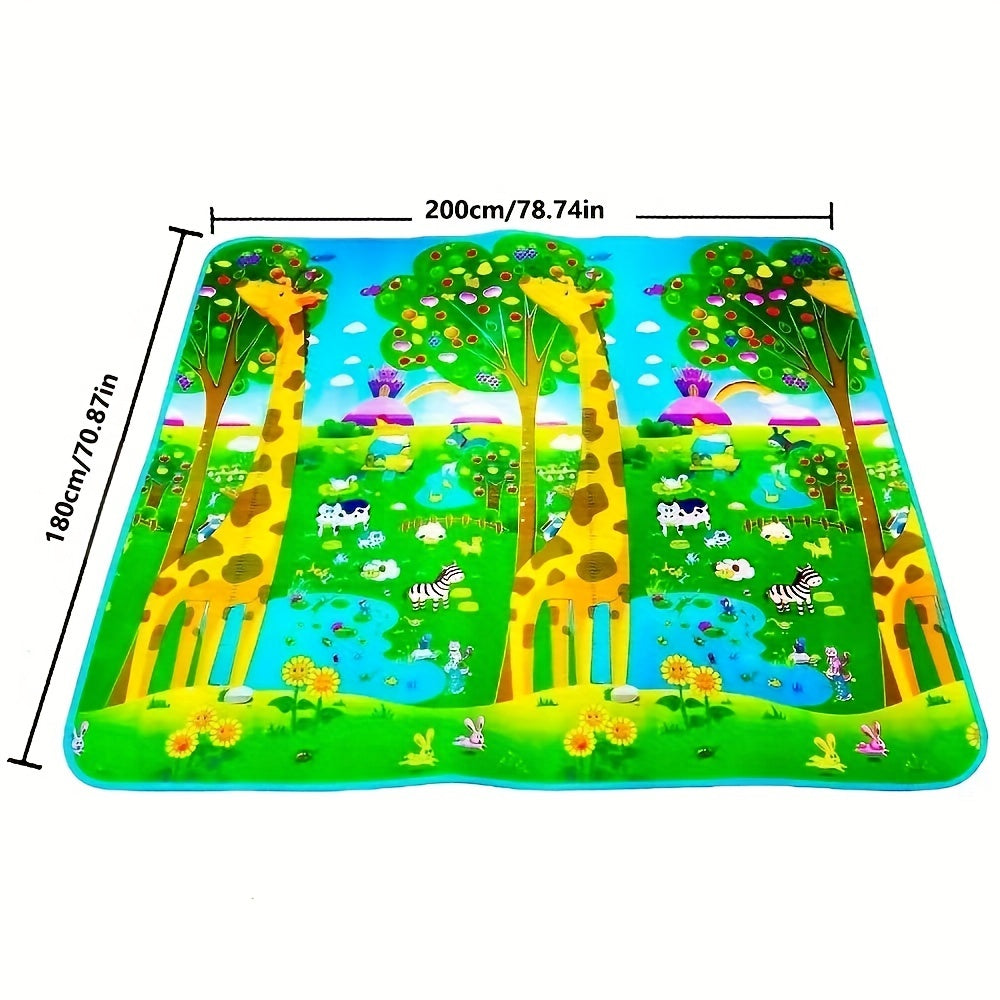 Speelmat Foam – Dubbelzijdig Waterdicht, Antislip Schuimvloer met Educatieve Activiteiten voor Baby's 3
