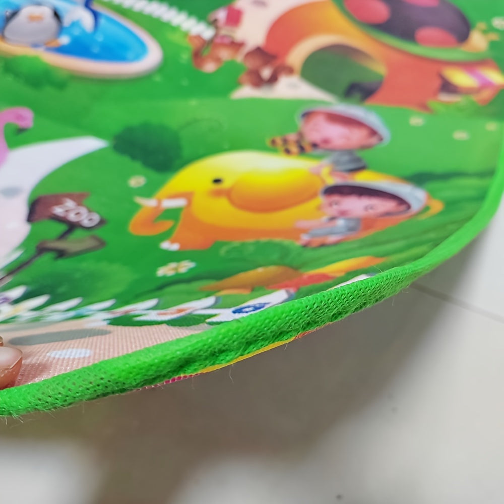 Speelmat Foam – Dubbelzijdig Waterdicht, Antislip Schuimvloer met Educatieve Activiteiten voor Baby's 4